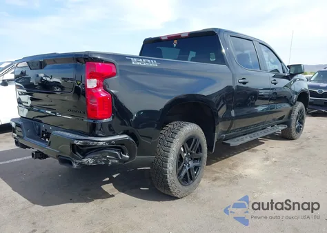 2024 Chevrolet Silverado 1500 4Wd Short Bed Custom Trail Boss z USA, uszkodzony, nr VIN 3GCUDCED9RG366664